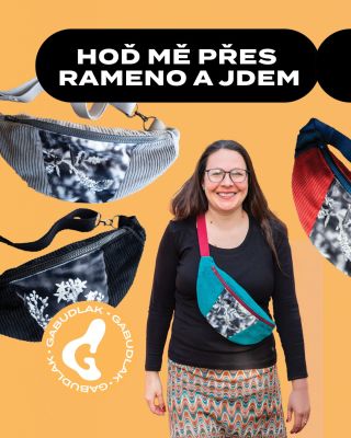 Jmenuju se Gabriela a značku Gabudlak jsem založila s cílem propojit analogovou fotografii s ručně šitými doplňky....