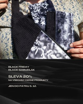 Černá je bestseller. Černá je univerzální a hodí se ke všemu. A tak jsem pro vás i na gabudlak.cz připravila malý black...